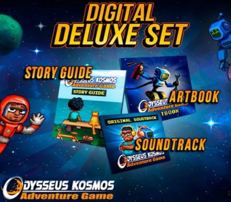 Odysseus Kosmos and his Robot Quest - Digital Deluxe Set DLC Steam CD Key