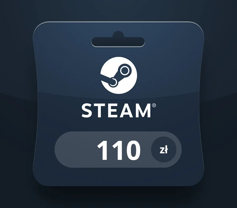 Steam Wallet PLN 110 Gift Card