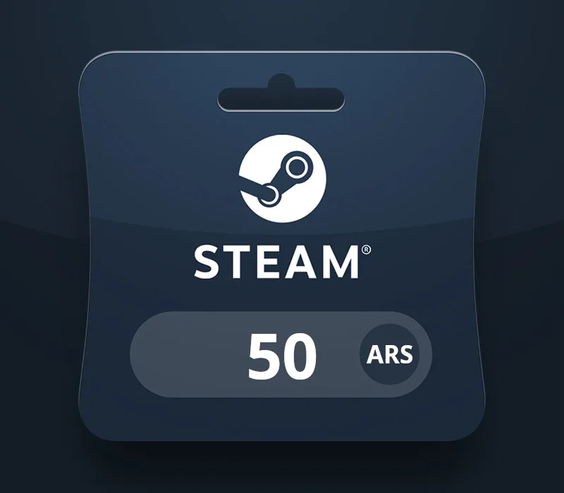 Steam Wallet ARS 50 Gift Card
