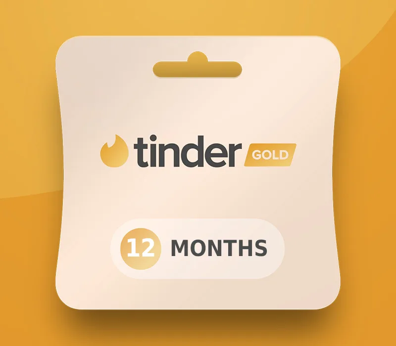 Tinder Gold - 12 Months Subscription Key US
