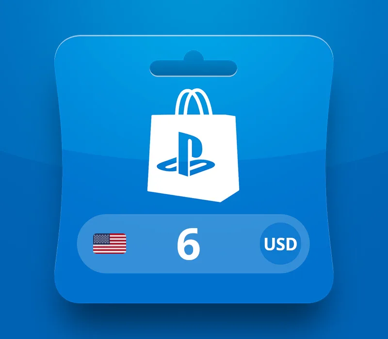 PlayStation Network Card USD 6 Gift Card US