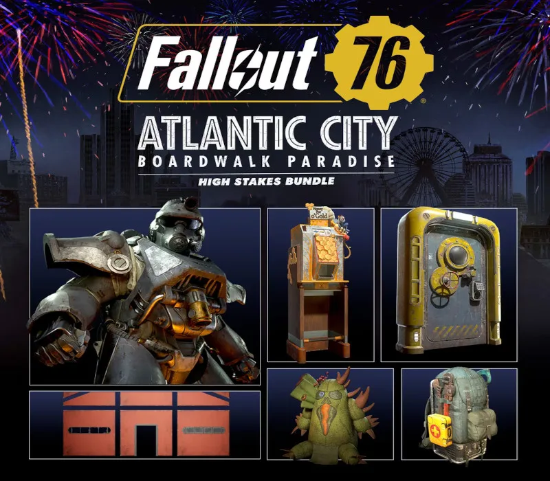 Fallout 76 - Atlantic City High Stakes Bundle DLC EU Steam CD Key