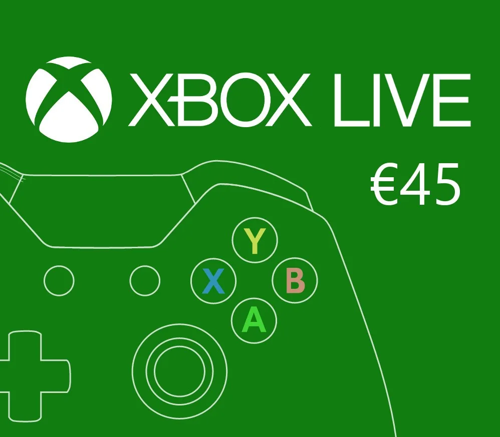 XBOX Live €45 Prepaid Card DE