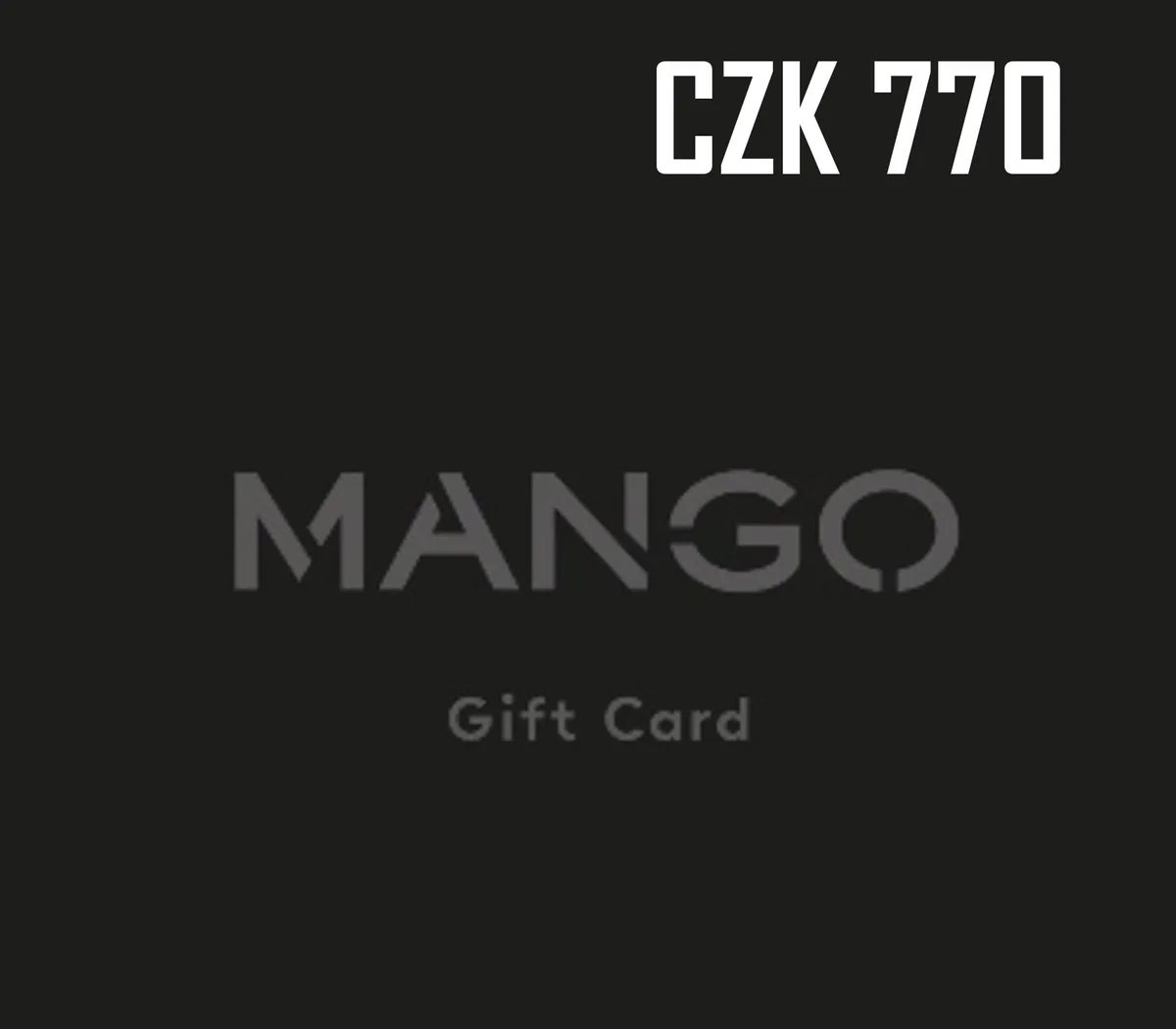 Mango 770 CZK Gift Card CZ