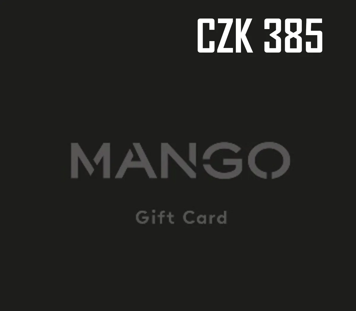 Mango 385 CZK Gift Card CZ