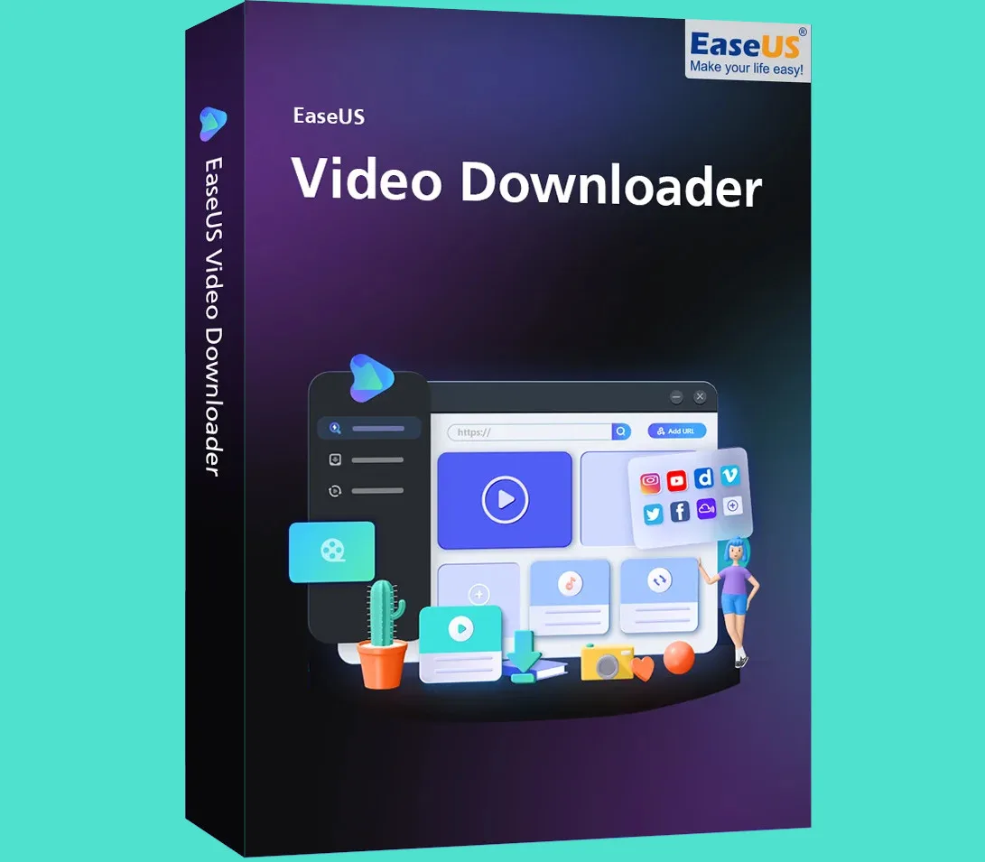 EaseUS Video Downloader Key (3 PCs)