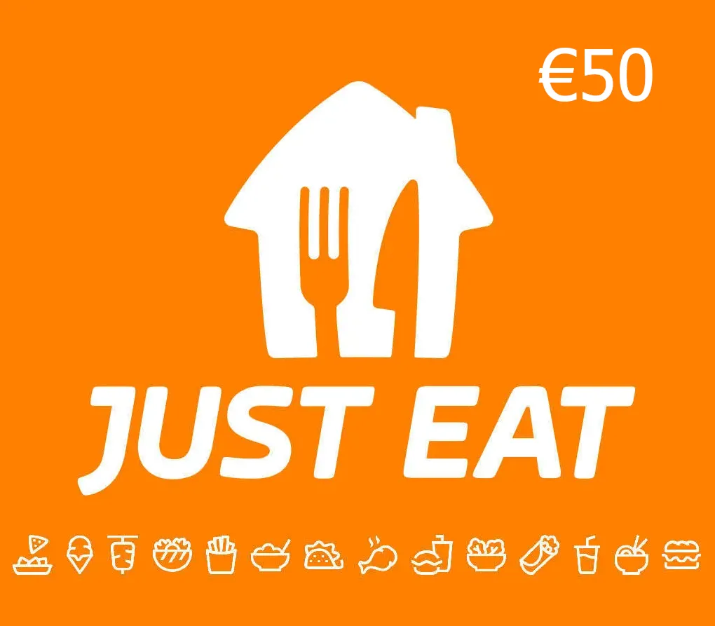 Just Eat €50 Gift Card IE