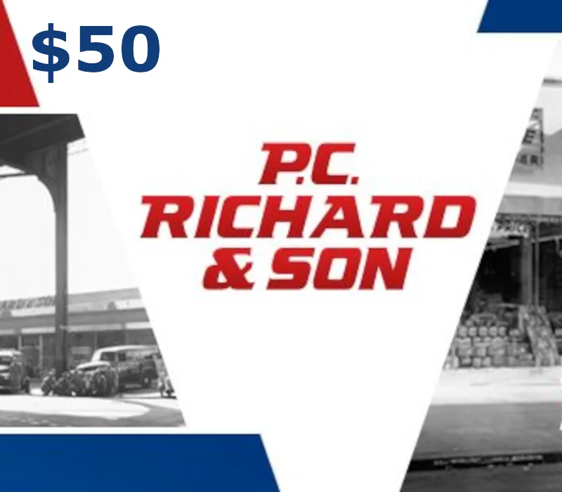 P.C. Richard and Son $50 Gift Card US