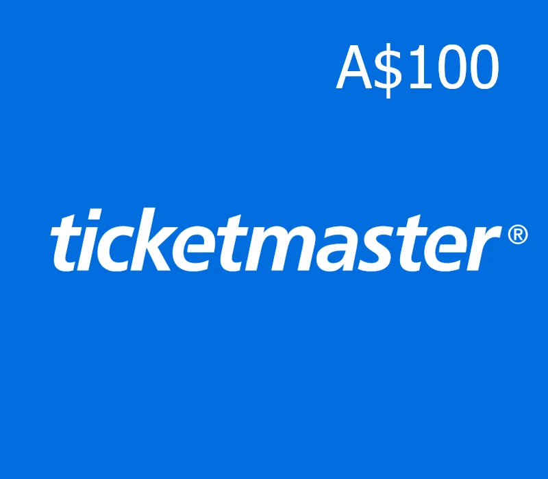 Ticketmaster A$100 Gift Card AU