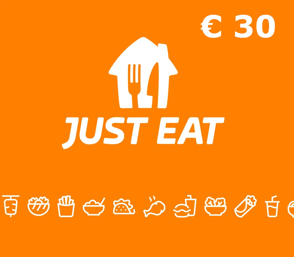 Just Eat €30 Gift Card IE