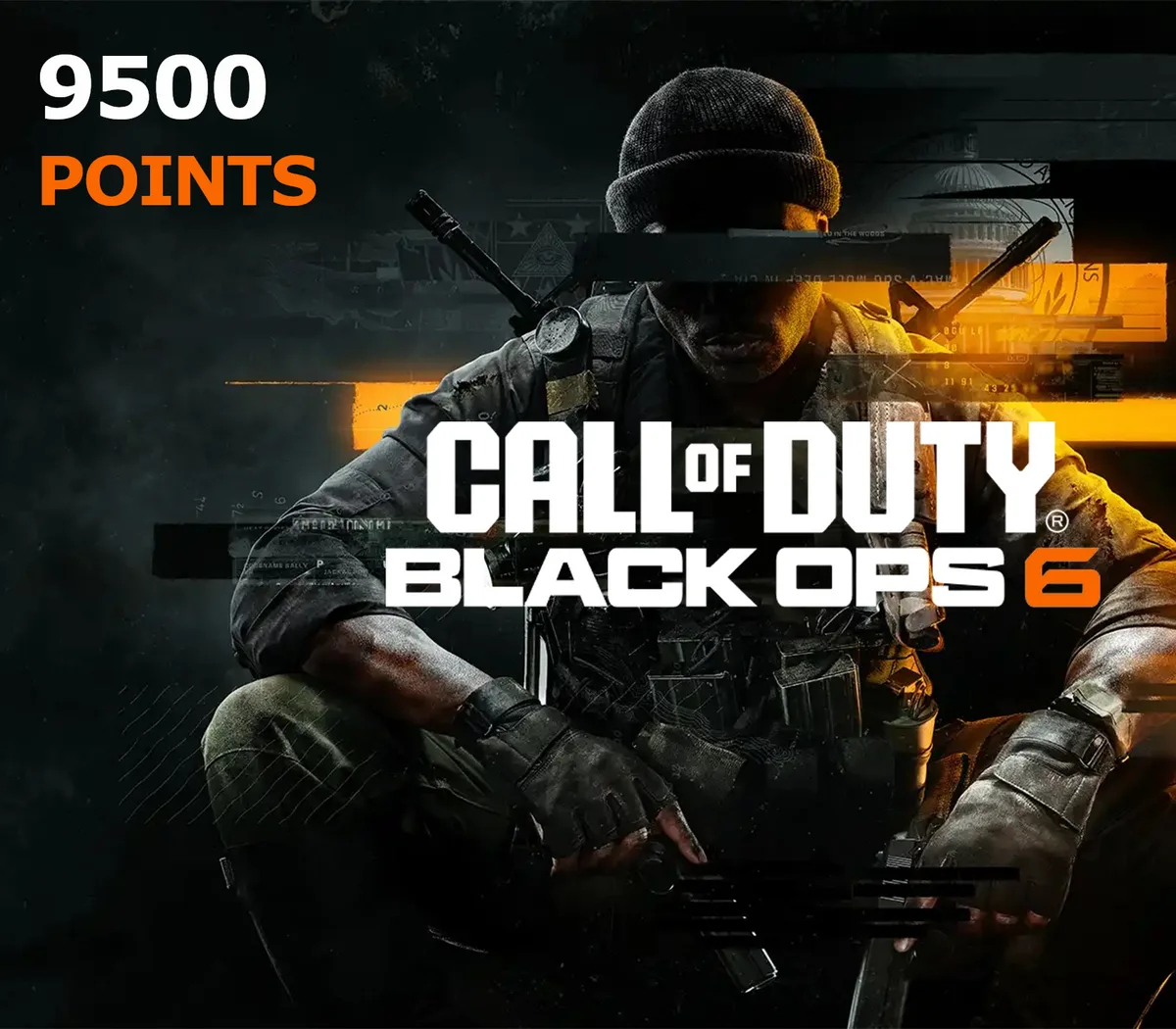 Call of Duty: Black Ops 6 - 9500 COD Points DLC XBOX One / Xbox Series X|S CD Key