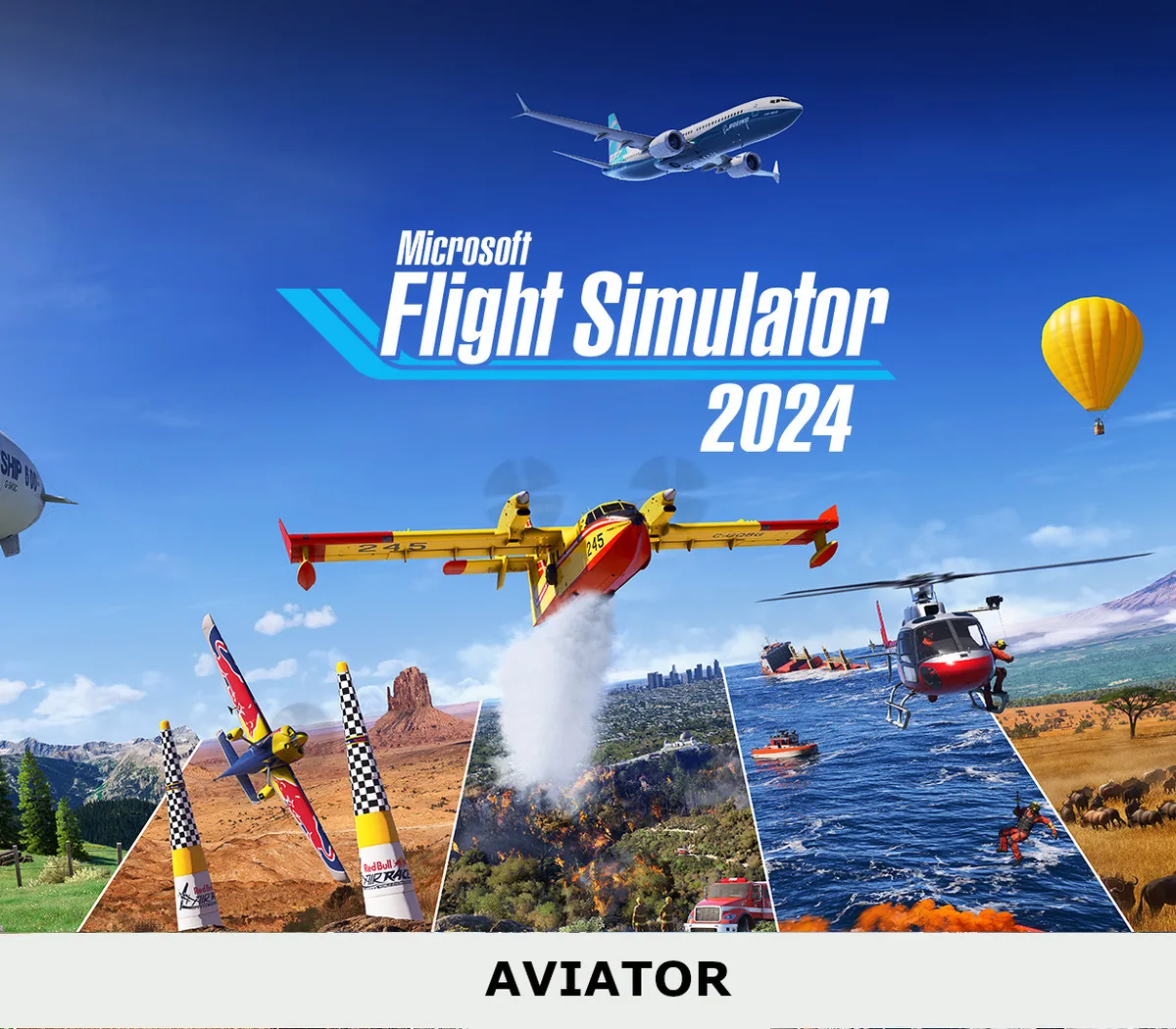 Microsoft Flight Simulator 2024 Aviator Edition PC Steam Altergift