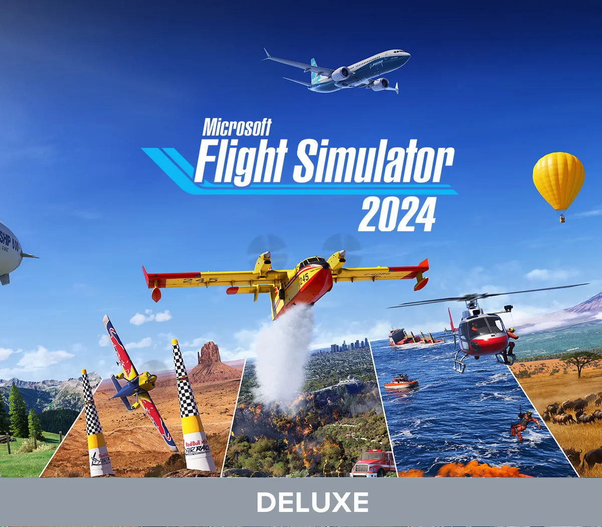 Microsoft Flight Simulator 2024 Deluxe Edition EU Xbox Series X|S / PC CD Key