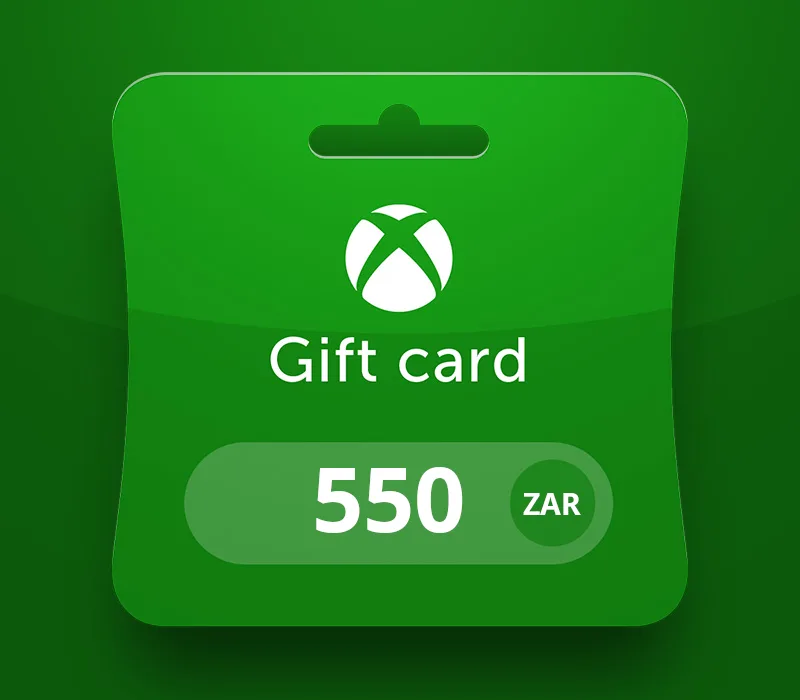 XBOX Live ZAR 550 Prepaid Card ZA