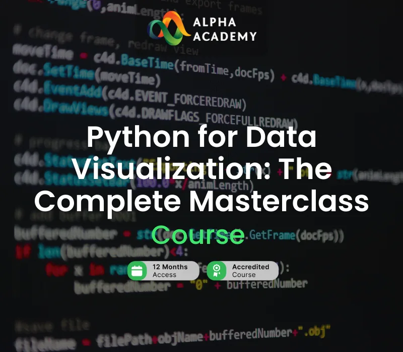 Python for Data Visualization: The Complete Masterclass Alpha Academy Code