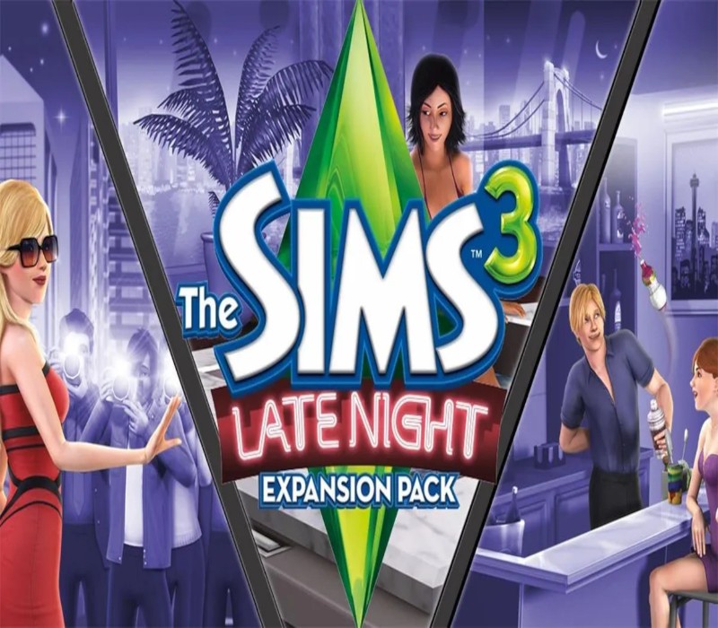 The Sims 3 - Late Night Expansion Pack DLC PC Steam Gift
