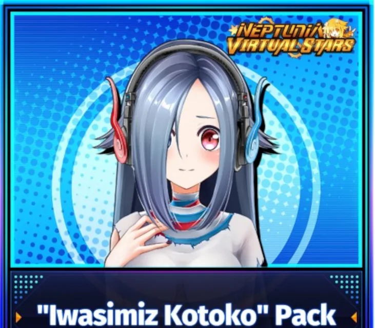Neptunia Virtual Stars - Iwasimiz Kotoko Pack DLC EU PC Steam CD Key