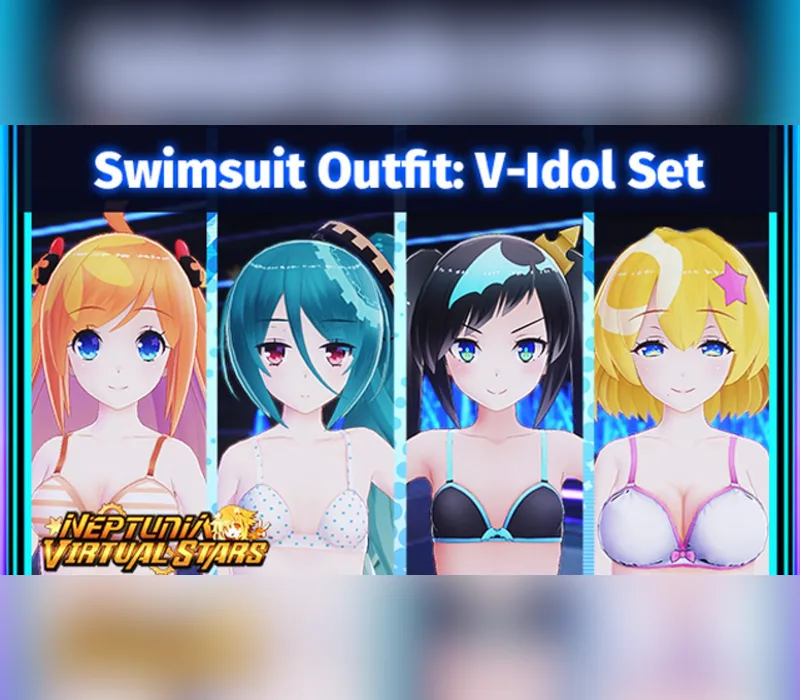 Neptunia Virtual Stars - Swimsuit Outfit: V-Idol Set DLC EU PC Steam CD Key