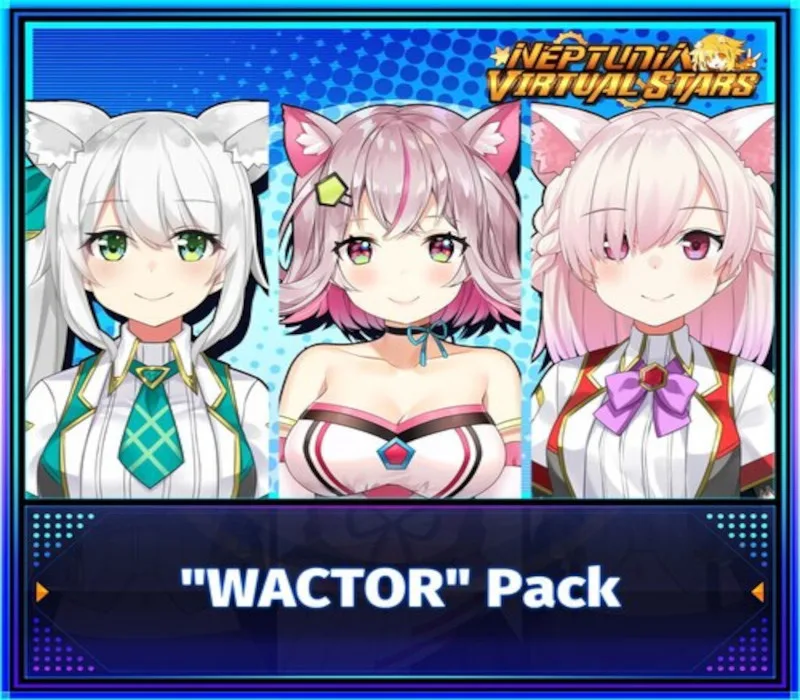 Neptunia Virtual Stars - WACTOR Pack DLC EU PC Steam CD Key
