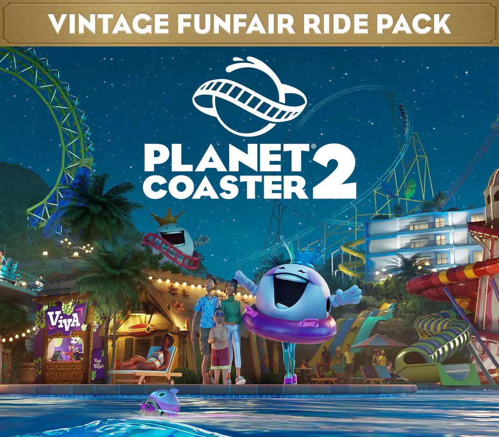 Planet Coaster 2 - Vintage Funfair Ride Pack DLC RoW PC Steam CD Key