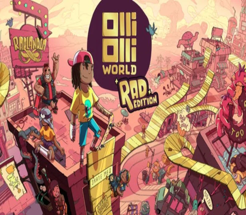 OlliOlli World: Rad Edition NA PC Steam CD Key
