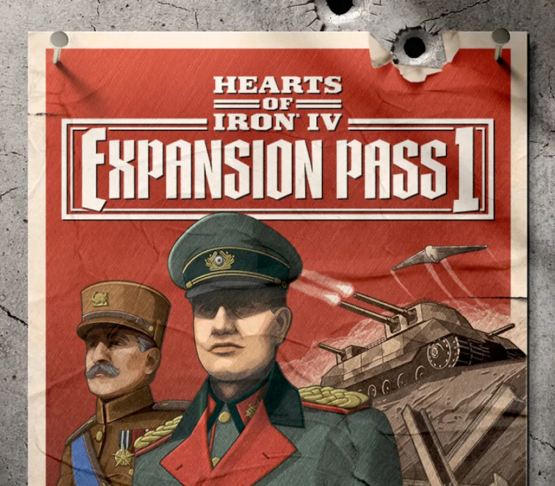 Hearts of Iron IV - Expansion Pass 1 DLC EU PC Steam CD Key