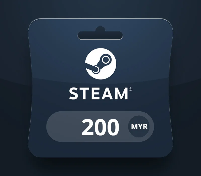 Steam Wallet MYR 200 Gift Card MY