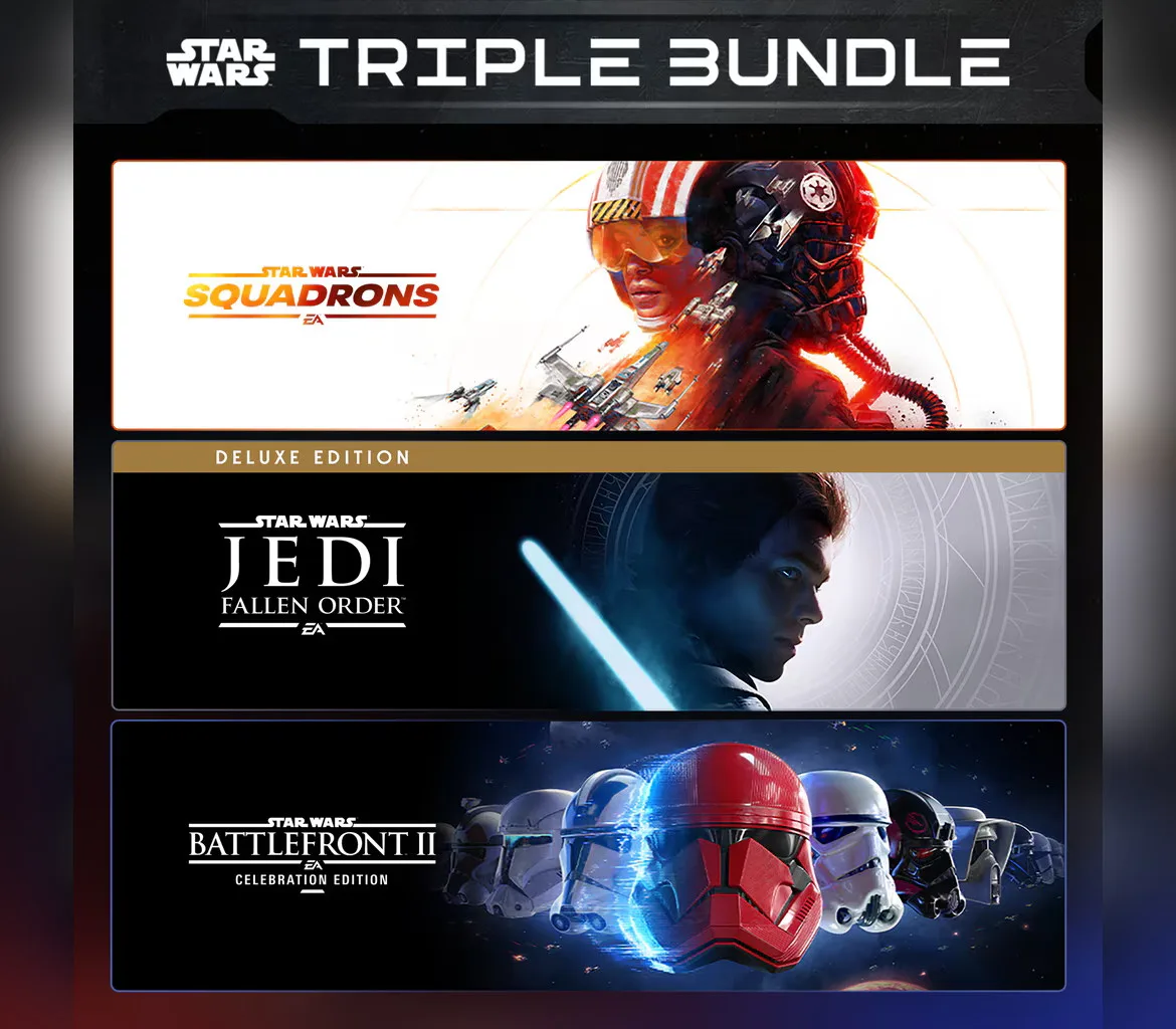 EA STAR WARS Triple Bundle XBOX One / Xbox Series X|S CD Key