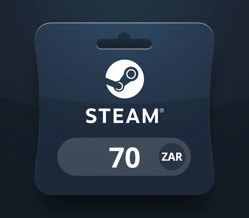 Steam Wallet ZAR 70 Gift Card ZA