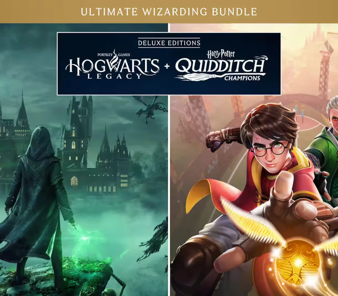 Hogwarts Legacy + Harry Potter: Quidditch Champions Deluxe Editions Bundle US XBOX One / Xbox Series X|S CD Key