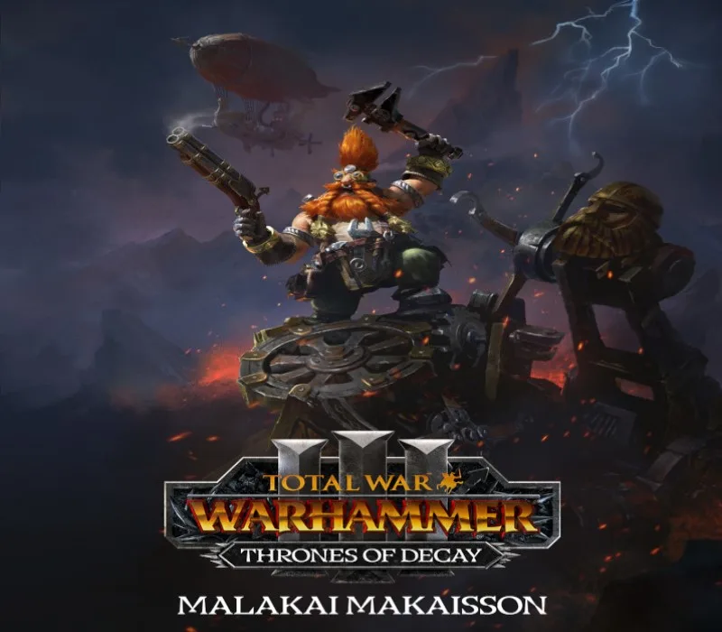 Total War: WARHAMMER III - Malakai – Thrones of Decay DLC EU PC Steam CD Key