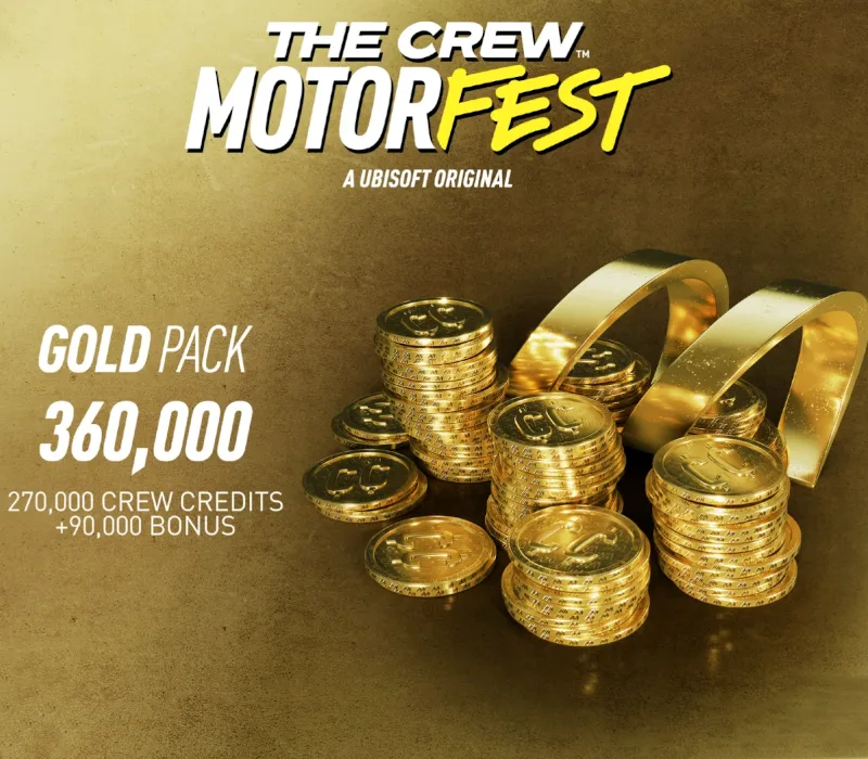 The Crew Motorfest VC Gold Pack - 360,000 Crew Credits DLC EU XBOX One / Xbox Series X|S CD Key