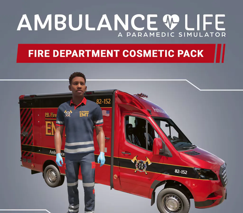 Ambulance Life: A Paramedic Simulator - Fire Department Cosmetic Pack DLC PC Steam CD Key