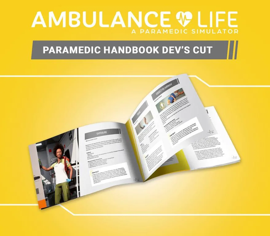 Ambulance Life: A Paramedic Simulator - Paramedic Handbook Dev's Cut DLC PC Steam CD Key