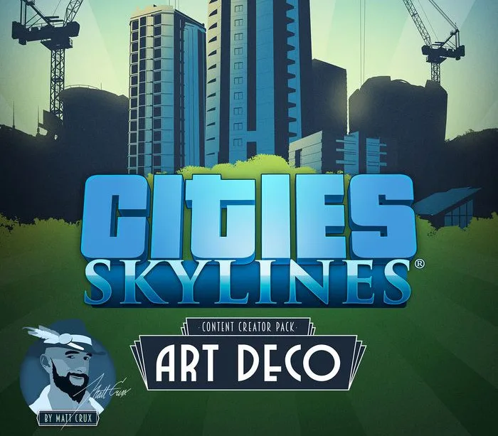 Cities: Skylines - Content Creator Pack: Art Deco DLC RU/CIS PC Steam CD Key
