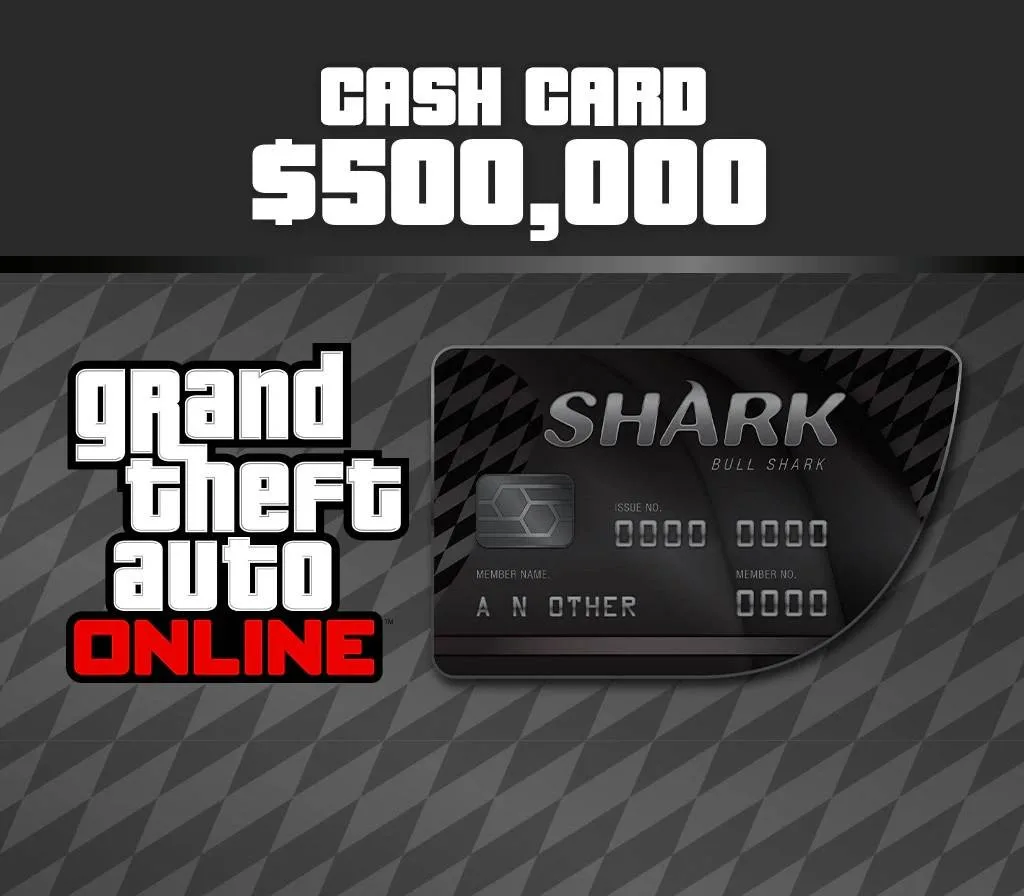 Grand Theft Auto Online - $500,000 Bull Shark Cash Card EU XBOX One CD Key