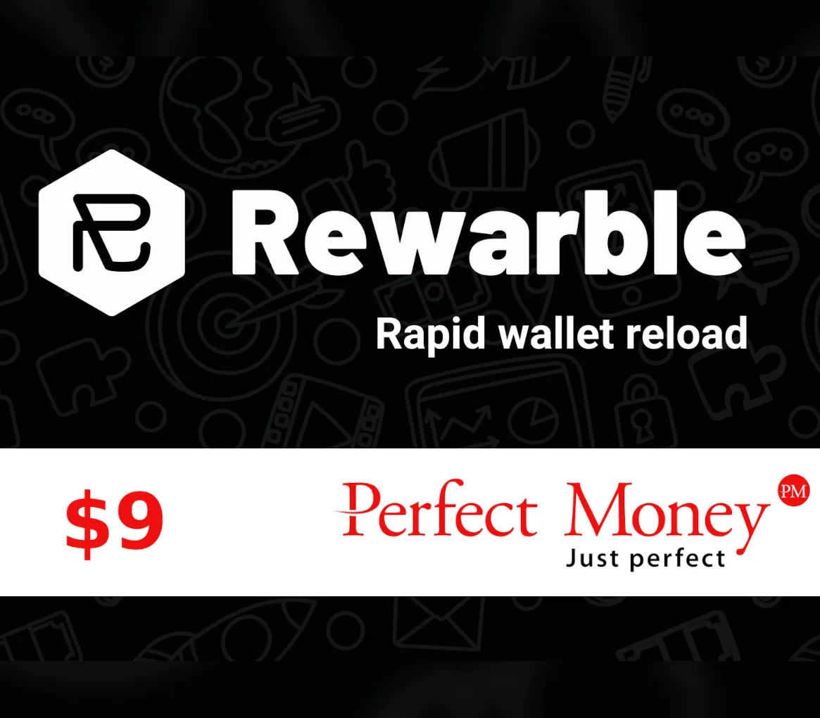 Rewarble Perfect Money $9 Gift Card