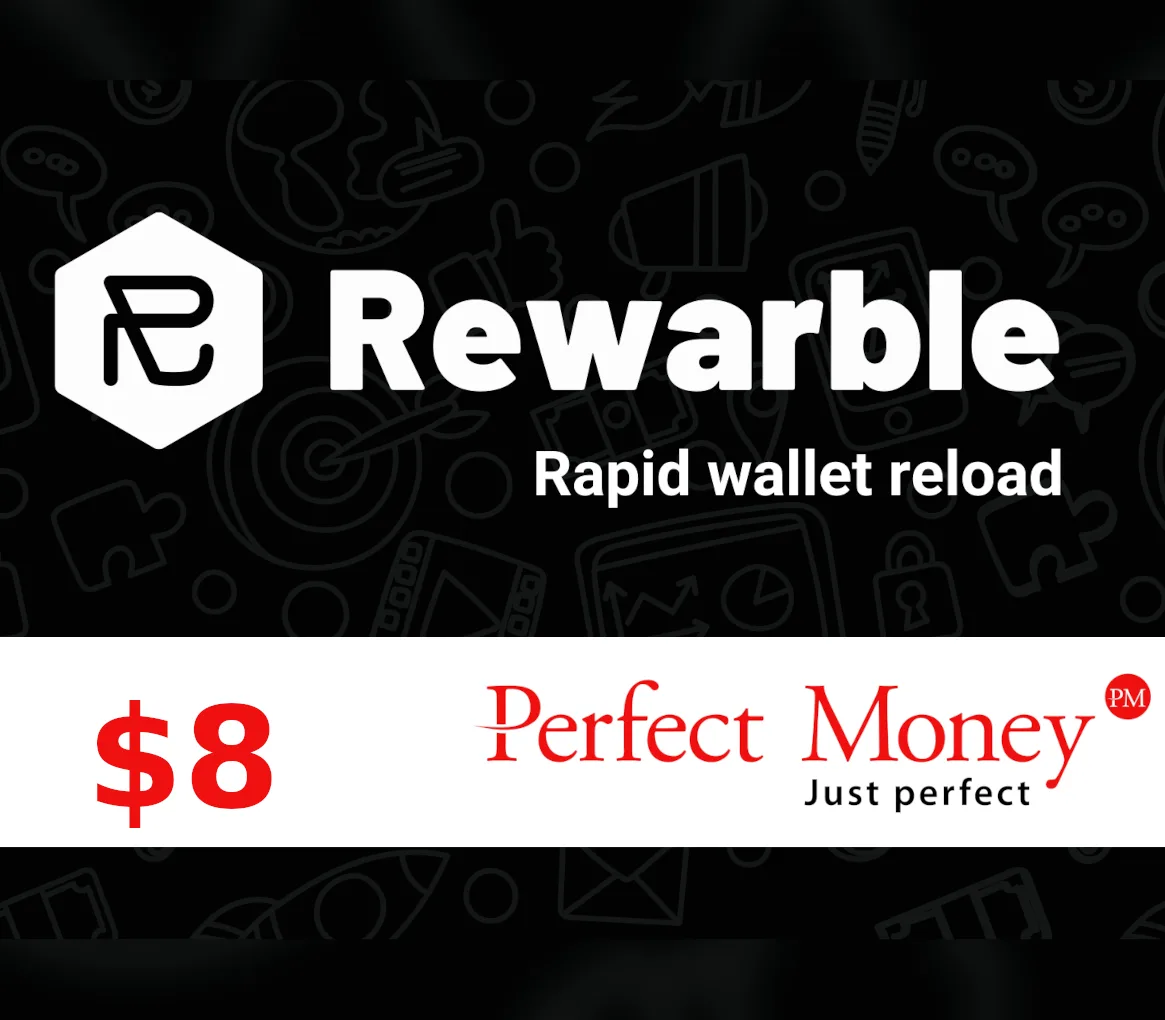 Rewarble Perfect Money $8 Gift Card