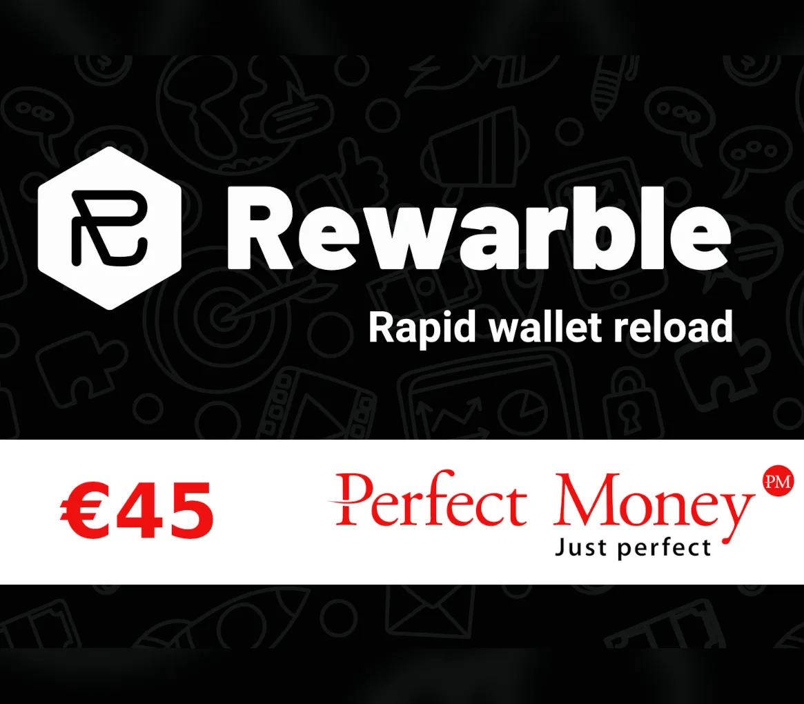 Rewarble Perfect Money EUR 45 Gift Card