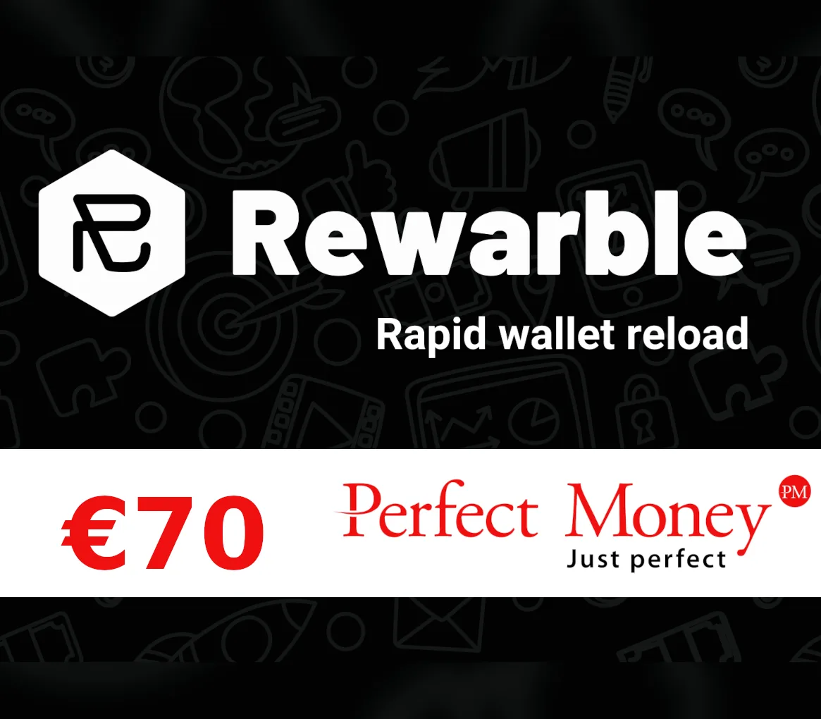 Rewarble Perfect Money EUR 70 Gift Card
