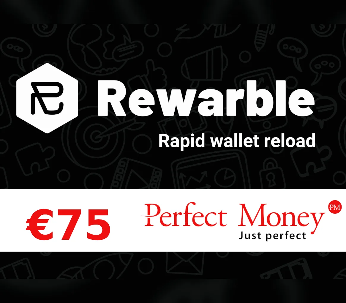 Rewarble Perfect Money EUR 75 Gift Card