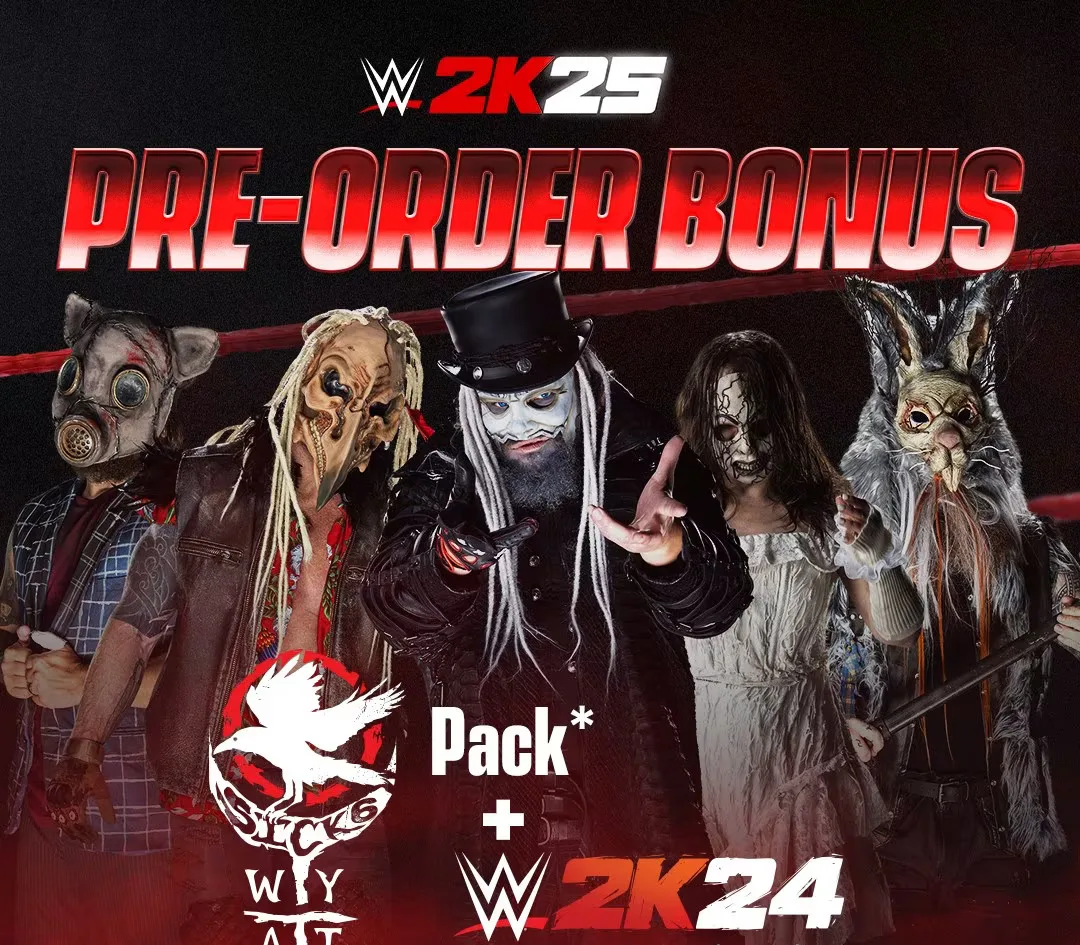 WWE 2K25 - Pre-order Bonus DLC EU Nintendo Switch 2 CD Key