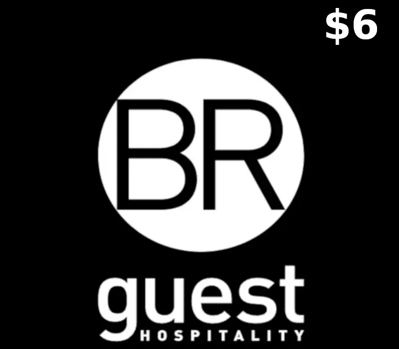 BR Guest Hospitality USD 6 Gift Card US