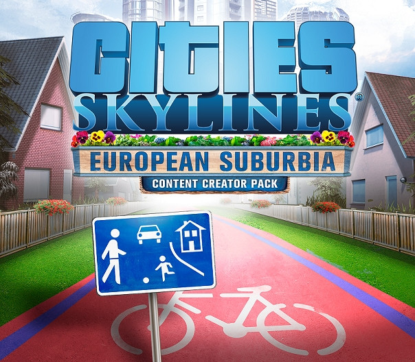 Cities: Skylines - Content Creator Pack: European Suburbia DLC PC Steam CD Key