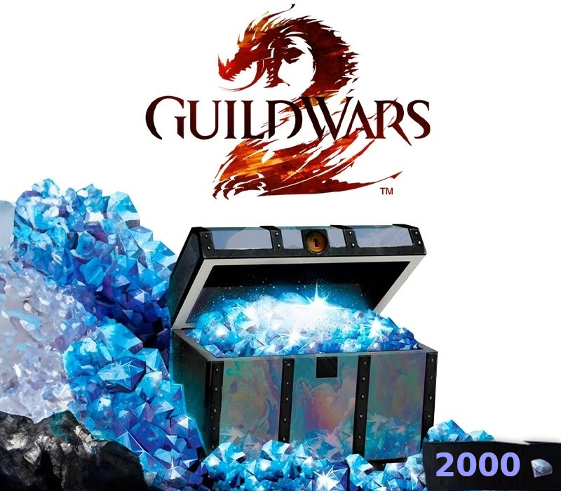 Guild Wars 2 EU 2000 Gems Code