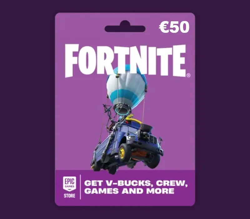 Fortnite EUR 50 PC Epic Games Gift Card EU