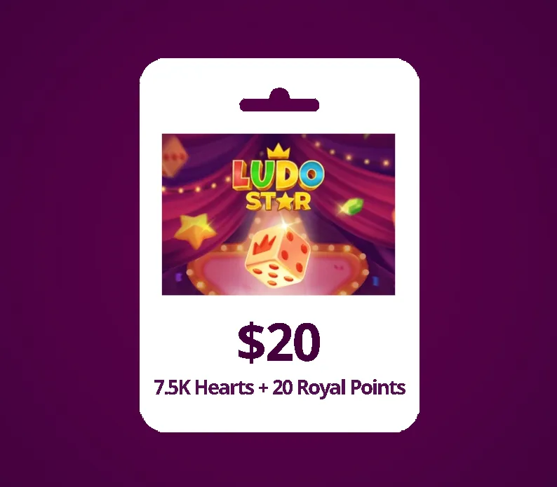 Ludo Star USD 20 Gift Card