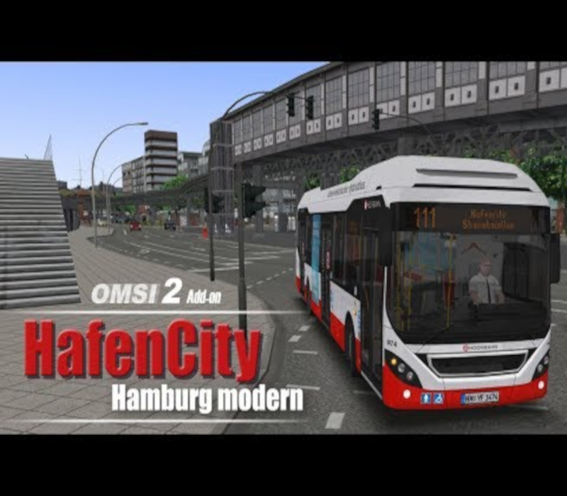 OMSI 2 - HafenCity - Hamburg modern Add-On DLC PC Steam CD Key