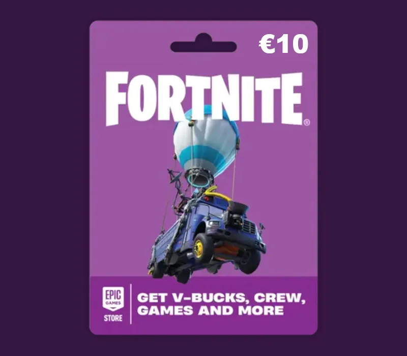 Fortnite EUR 10 PC Epic Games Gift Card FR