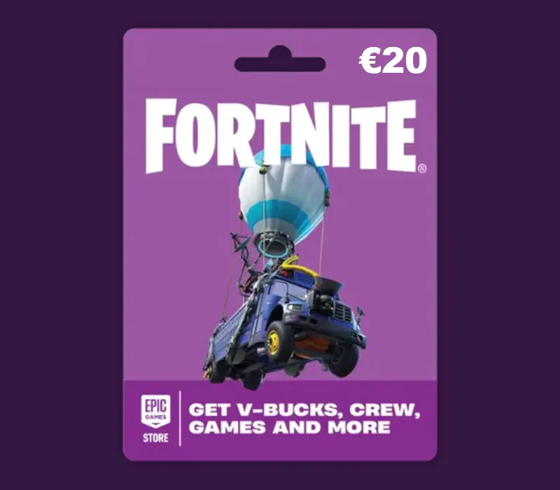 Fortnite EUR 20 PC Epic Games Gift Card IE
